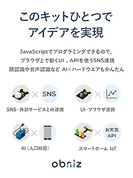 Amazon.co.jp: obniz Starter Kit オブナイズスターターキット